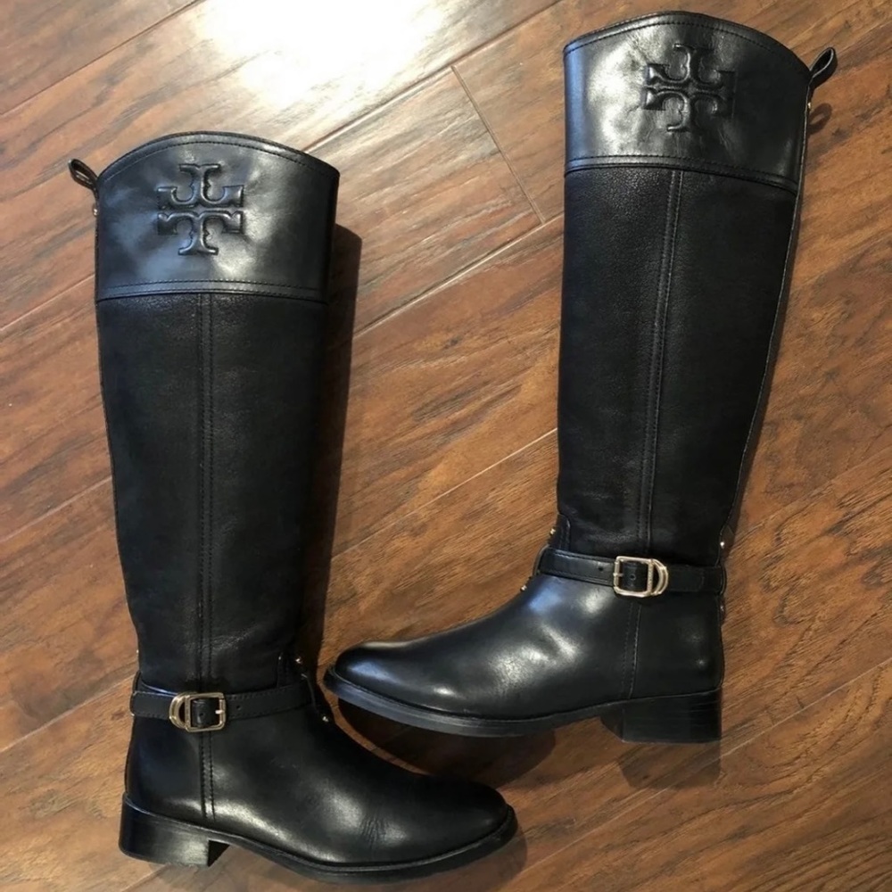 Tory Burch Black Simone Boots